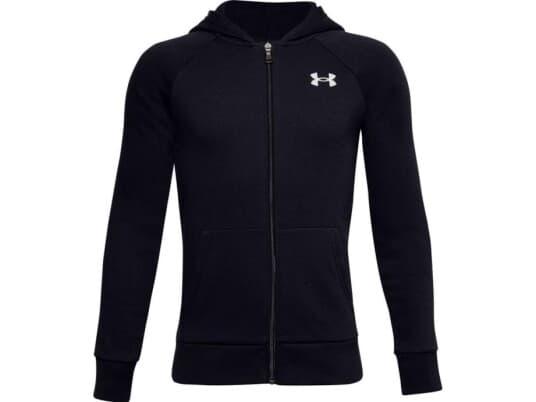 Under Armour Bluza Ua Y Rival Cotton Fz Hoodie 1357613 001 1357613 001 Czarny S