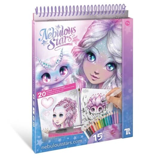 Nebulous Star Watercoloring Book Set