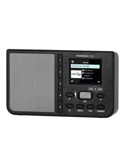 Technisat Sternradio Ir 2 - Internettradio - 2 Watt - Sort