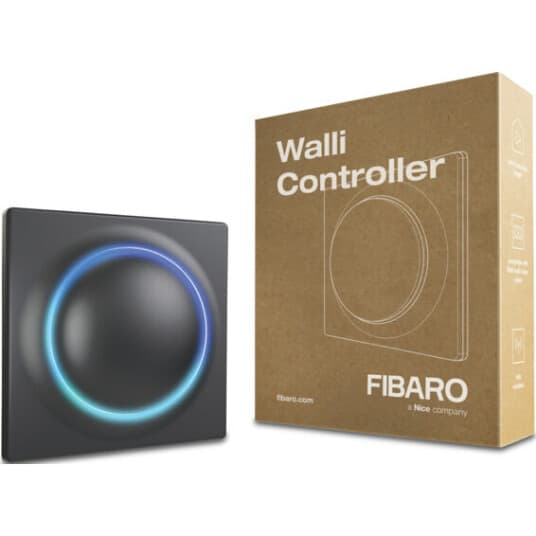 Fibaro Walli Dimmer Anthracite