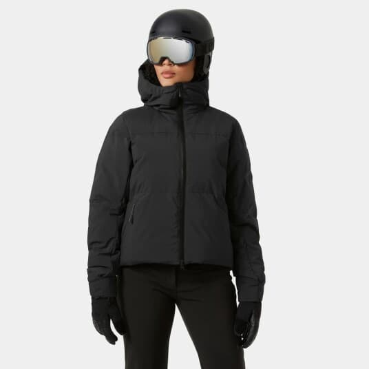 Helly Hansen W Nora Short Puffy Jacket - Black XL