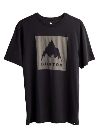 Burton Classic MTN High Organic S/S T-Shirt M True Black (XS XS)