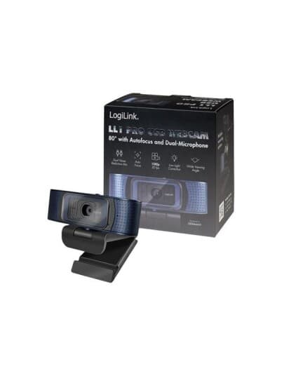 LogiLink Hd Usb Webcam Pro, 80ø, Dual