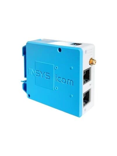 Insys Icom Miro-L200 - Ruter - Wwan Digital Inngang/Utgang - Wan-Porter: 2 - 4G, 3G, 2G - Din-Skinnemonterbar