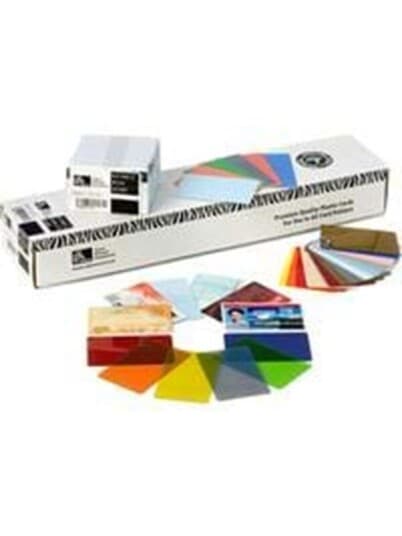 Zebra PREMIER PVC CARDS 10MIL 500 CARDS                            ND CARD