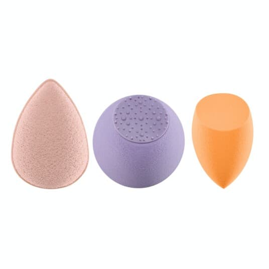 Real Techniques Gąbka Do Makijażu Real Techniques Sponge + Glow Radiance Complexion (3 Stk)