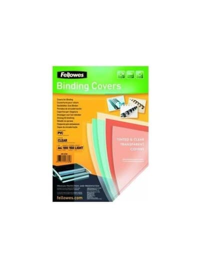 Fellowes Superclear Pvc - A4 (210 X 297 Mm) - 150 Mikroner - Blank - 100 Stk Pvc-Permomslag - For Fellowes Galaxy 500, Galaxy Wire, Pulsar+ 300, Quasar+ 500, Star 150, Star+ 150