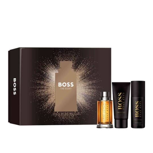 SET HUGO BOSS The Scent For Man EDT spray 100ml + DEO spray 150ml + SHOWER GEL 100ml