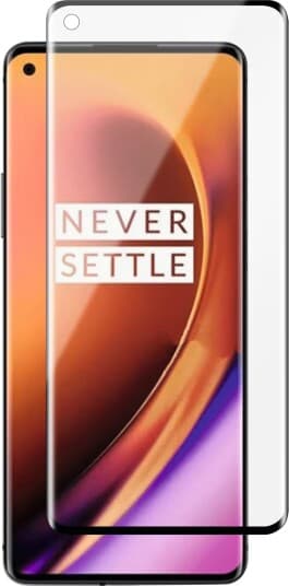 Panzer Premium - Skjermbeskyttelse For Mobiltelefon - 3D - Glass - Rammefarge Svart - For Oneplus 8 Pro