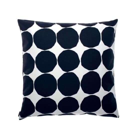 Marimekko Pienet Kivet putetrekk 50x50 cm svart-hvit