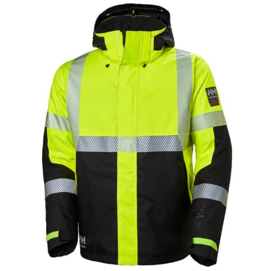 Kurtka Męska Helly Hansen Winter Reflective Jacket Helly Hansen Icu Winter Jacket, Yellow 2Xl