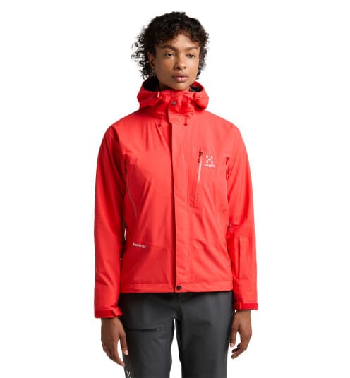 Haglöfs Astral GTX Jacket Women Poppy Red Poppy Red XS