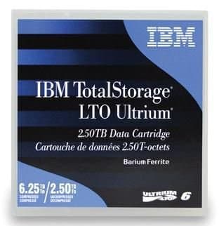 IBM TotalStorage - LTO Ultrium 6 x 1 - 2.5 TB - lagringsmedier