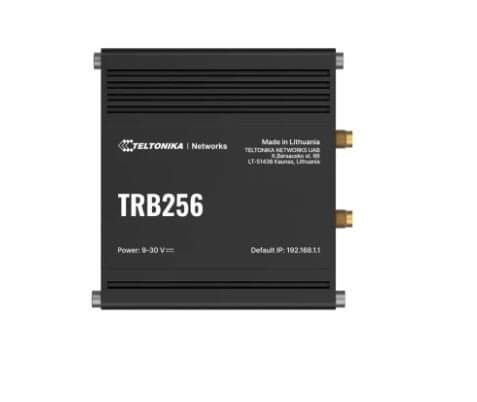 Teltonika Trb256 - Gateway - 100Mb Lan, Rs-232, Rs-485, Modbus, Bacnet, Dnp3 - Lte - 4G - Skrivebord / Vegg / Din-Skinne Monterbar