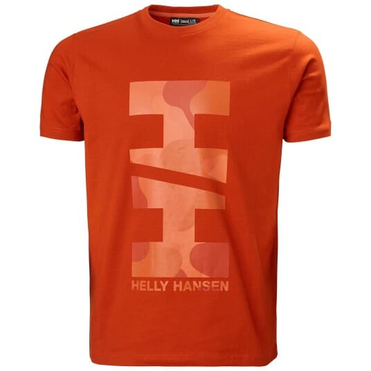 Helly Hansen Move Cotton T-Skjorte Herre 53976_308 S Oransje