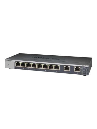 Netgear GS110MX - switch - 10 porter - ikke-styrt - rackmonterbar