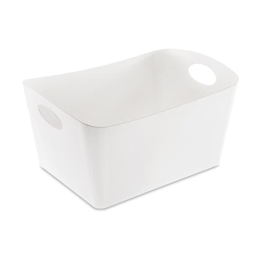 Koziol Boxxx oppbevaringsboks L 15 l Recycled white