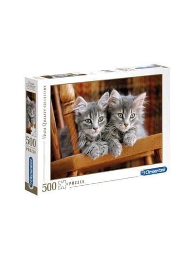 Clementoni High Quality Collection - Kittens - Puslespill - 500 Deler