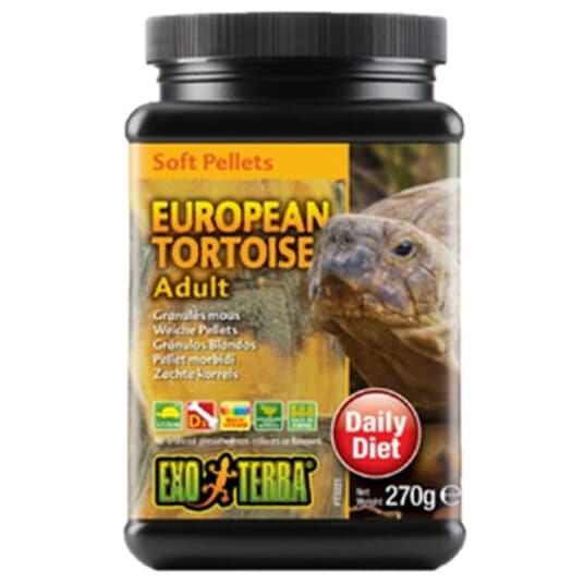 Exo Terra Food For Voksne Europeiske Skilpadder, 270G