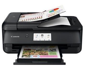 Canon Pixma Ts9550 - Multifunksjonsskriver - Farge - Ink-Jet - 216 X 356 Mm (Original) - A3 (Medie) - Opp Til 15 Ipm (Trykking) - 200 Ark - Wi-Fi(N), Usb 2.0, Bluetooth - Svart