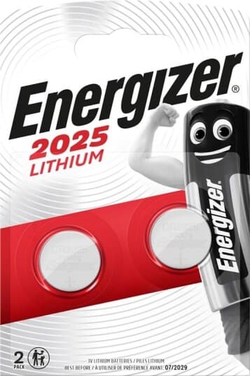 Energizer No. Cr2025 - Batteri 2 X Cr2016 - Li - 163 Mah