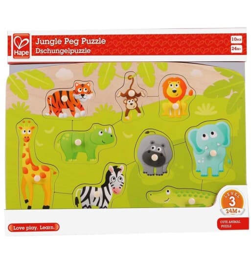 Hape Jungle Peg Puzzle