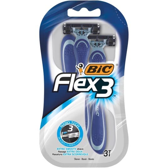 Bic Shaver Comfort 3 Flex Blister 3&Amp