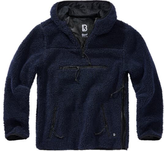 Brandit Teddyfleece Worker Pullover Navy