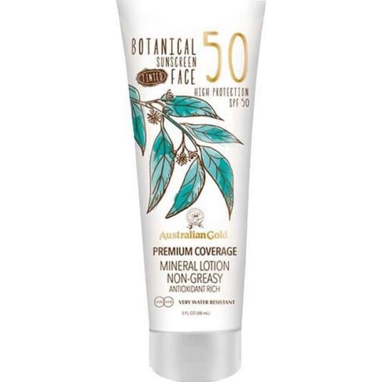 Australian Gold Botanical Tinted Face Medium-Tan Spf 50 88 Ml