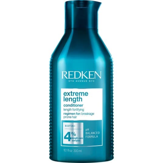 Redken Extreme Length Conditioner, Kvinner, 300 Ml, Profesjonell Hårbalsam, Alle Hårtyper, Alle Farger, Forsterke