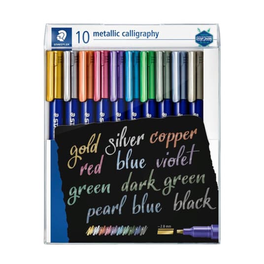 Staedtler MARKER KALIGRAFI MET 10 Assorted.