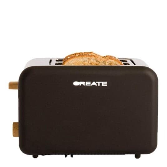 Create Toaster Black  Brødrister - Farge: Svart