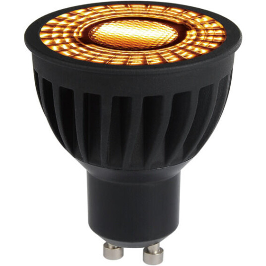 Namron Led Pære Warmdim 6W Matt Sort GU10