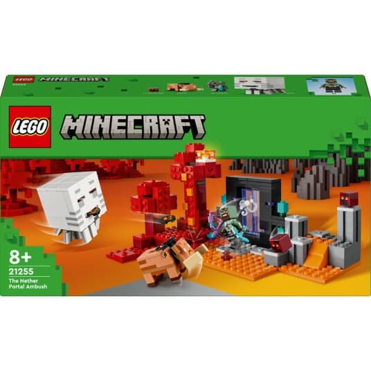 Lego Minecraft 21255 Bakholdsangrep Ved Underverdenportalen