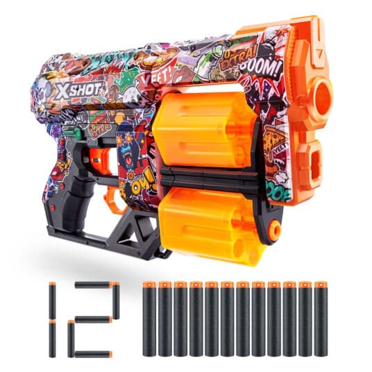 X-Shot Skins, Lekekanon, 8 År