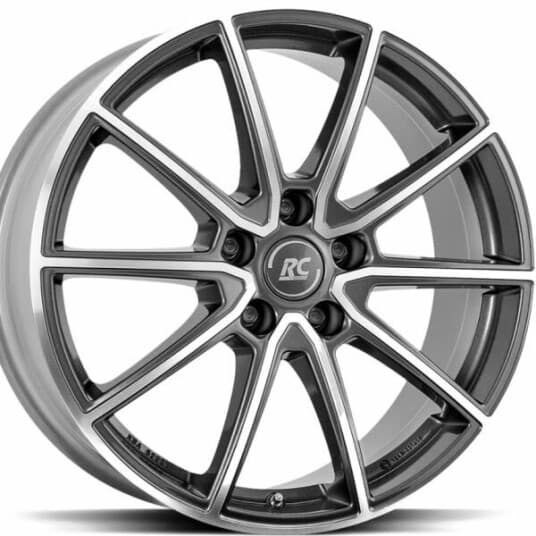 Brock RC32 Titanium Full Polish 8x18 5/110 ET33 B65.1