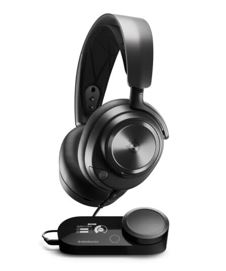 SteelSeries Arctis Nova Pro - hodesett - med GameDAC Gen 2