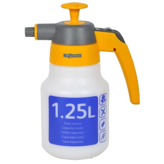 Hozelock 4122, Håndbasert Sprøytepistol, 1,25 L, Gult, Hvit, Polyvinylklorid (Pvc), Inne & Ute, 200 Mm