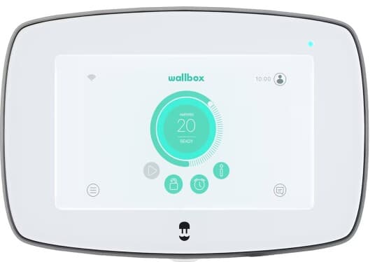 Wallbox Commander 2 - Ev-Ladestasjon - 22 Kw - 32 A (Iec 62196 Type 2) - Hvit