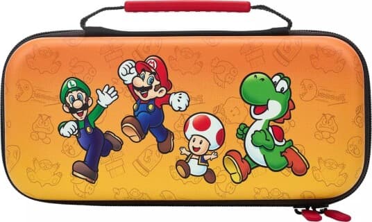 Powera Nscs0047-01, Etui, Nintendo, Flerfarget, Nintendo Switch Oled, Glidelås, Mario And Friends