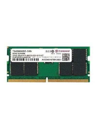 Transcend Jetram - Ddr5 - Modul - 8 Gb - So Dimm 262-Pin - 4800 Mhz / Pc5-38400 - Cl40 - 1.1 V - Ikke-Bufret - On-Die Ecc