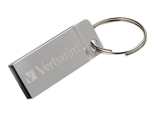 Verbatim Metal Executive - Usb-Flashstasjon - 32 Gb - Usb - Sølv