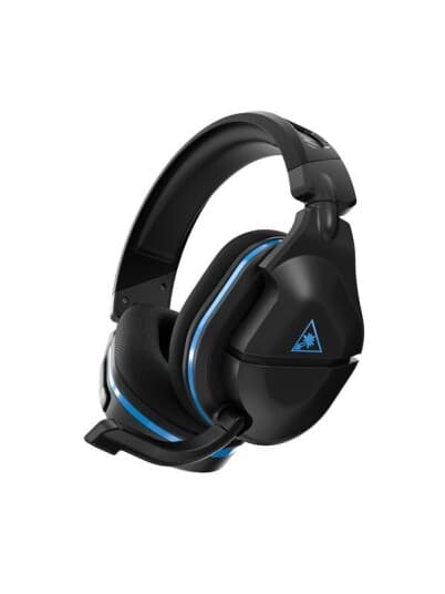 Turtle Beach Stealth 600 Gen 2 - For Playstation - Hodesett - Full Størrelse - Trådløs - Svart - For Sony Playstation 4, Sony Playstation 4 Pro, Sony Playstation 4 Slim, Sony Playstation 5