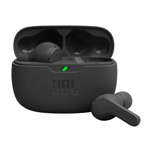 Jbl Wave Beam, True Wireless Stereo (Tws), Samtale/Musikk/Sport/Hverdag, 20 - 20000 Hz, 61 G, Hodesett, Sort