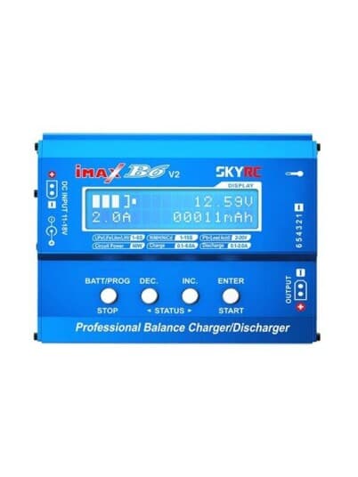 Skyrc Sk-100161, Lithium Jern Fosfat (Lifepo4), Lithium Polymer (Lipo), Lithium-Ion (Li-Ion), Nikkel-Cadmium..., Overophedning