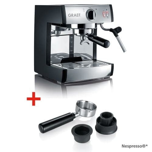 Graef Pivalla + Nespresso Espressomaskin