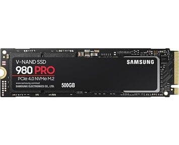 Samsung 980 Pro M.2 NVMe SSD, 500GB