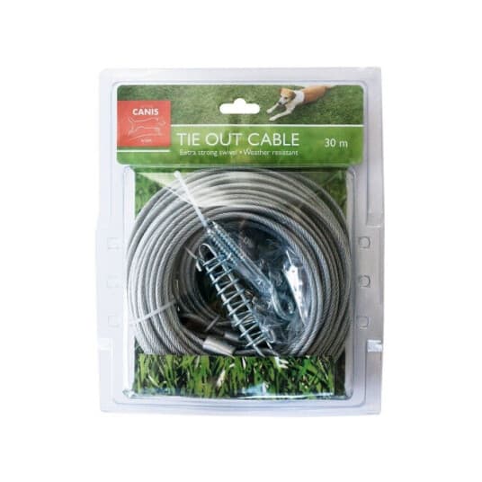 Active Canis Tie Out Cabel Set 30 m