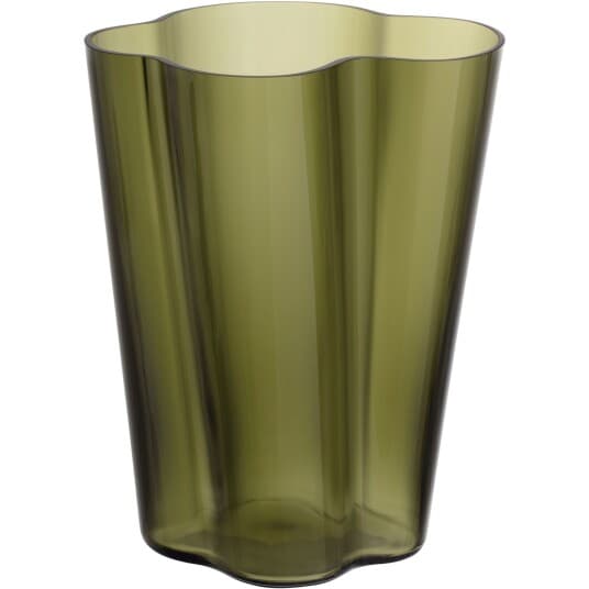 iittala Alvar Aalto vas mossgrønn 270 mm