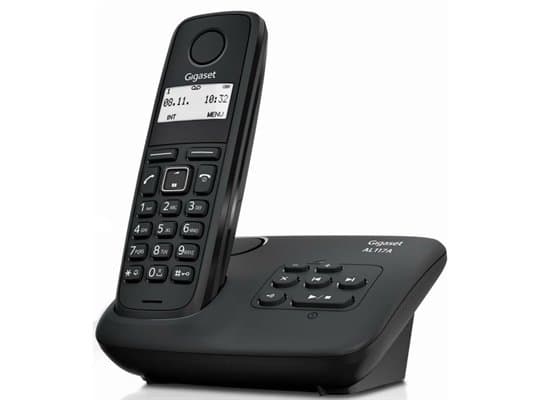 Gigaset Wireless Phone Al117a Black (S30852-H2826-D201)